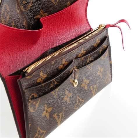 louis vuitton red monogram wallet|louis vuitton empreinte wallet.